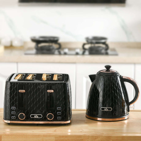 Wise Galleria Toaster Set featuring a stylish toaster and matching kettle for modern kitchens