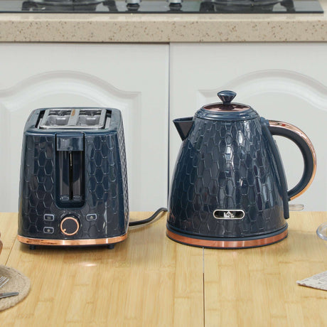 Wise Galleria Toaster Set featuring a stylish toaster and kettle in a modern design