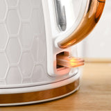 Wise Galleria Toaster Set featuring a sleek design and stylish golden accents for modern kitchens