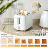 Wise Galleria Toaster Set featuring a two-slice design with seven adjustable browning levels