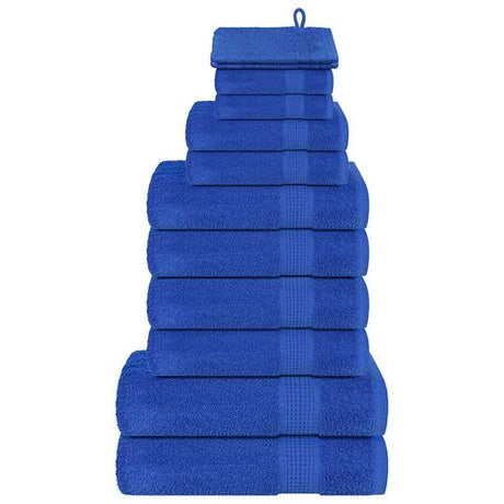vidaXL Green Towel Set Soft Cotton Bathroom Towels vidaXL