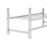 Sturdy Orsina Towel Shelves with a sleek chrome finish and practical open design for bathroom storage