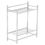 Orsina Towel Shelves in sleek chrome finish, perfect for organising bathroom essentials