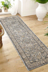 Elegant Traditional Rug in muted tones, enhancing living space with classic design and intricate patterns