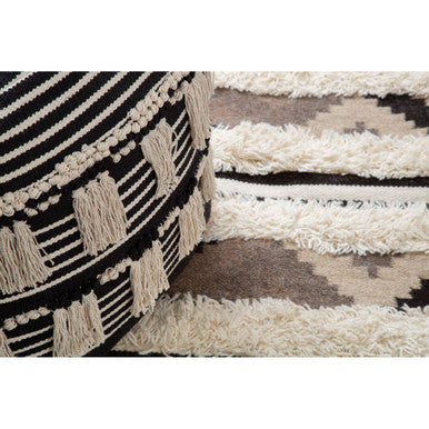 Orsina Tribal Rug with Bohemian Patterns and Soft Fringe for Stylish Home Decor