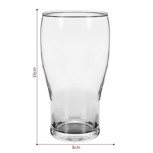 Vinsani Tulip Beer Glasses Stylish Glassware Set Vinsani