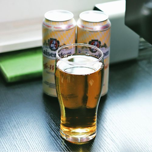Vinsani Tulip Beer Glasses Stylish Glassware Set Vinsani