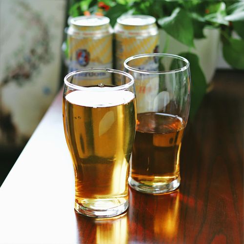 Vinsani Tulip Beer Glasses Stylish Glassware Set Vinsani