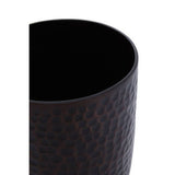 Orsina tumbler with a stylish hammered finish, perfect for bathroom accessories