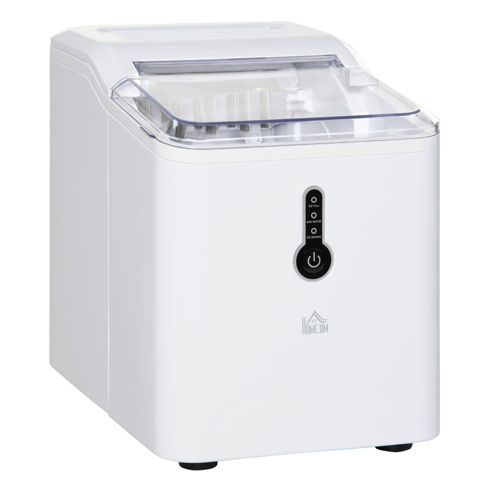 HOMCOM Compact Ice Maker for Quick Ice Production HOMCOM