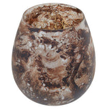Orsina Candle Holder in a decorative marbled design for stylish home decor