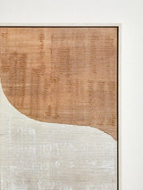 Astratto Neutral Abstract Textured Canvas Wall Art Orsina