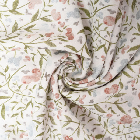 BellaMoon Body Pillow with Floral Print Fabric in Soft Pastel Colours for Comfort and Style