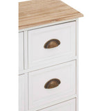 Orsina Austin Drawers Chest with Stylish Wooden Top Orsina