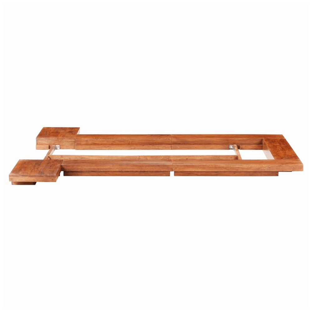 vidaXL Japanese Futon Bed Frame Solid Acacia Wood 100x200 cm vidaXL