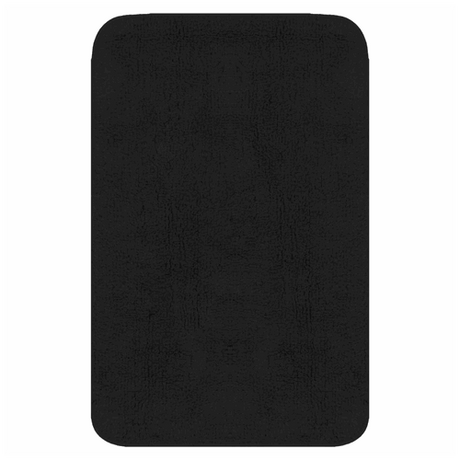 Bathroom Mat Set 3 Pieces Fabric Anthracite vidaXL