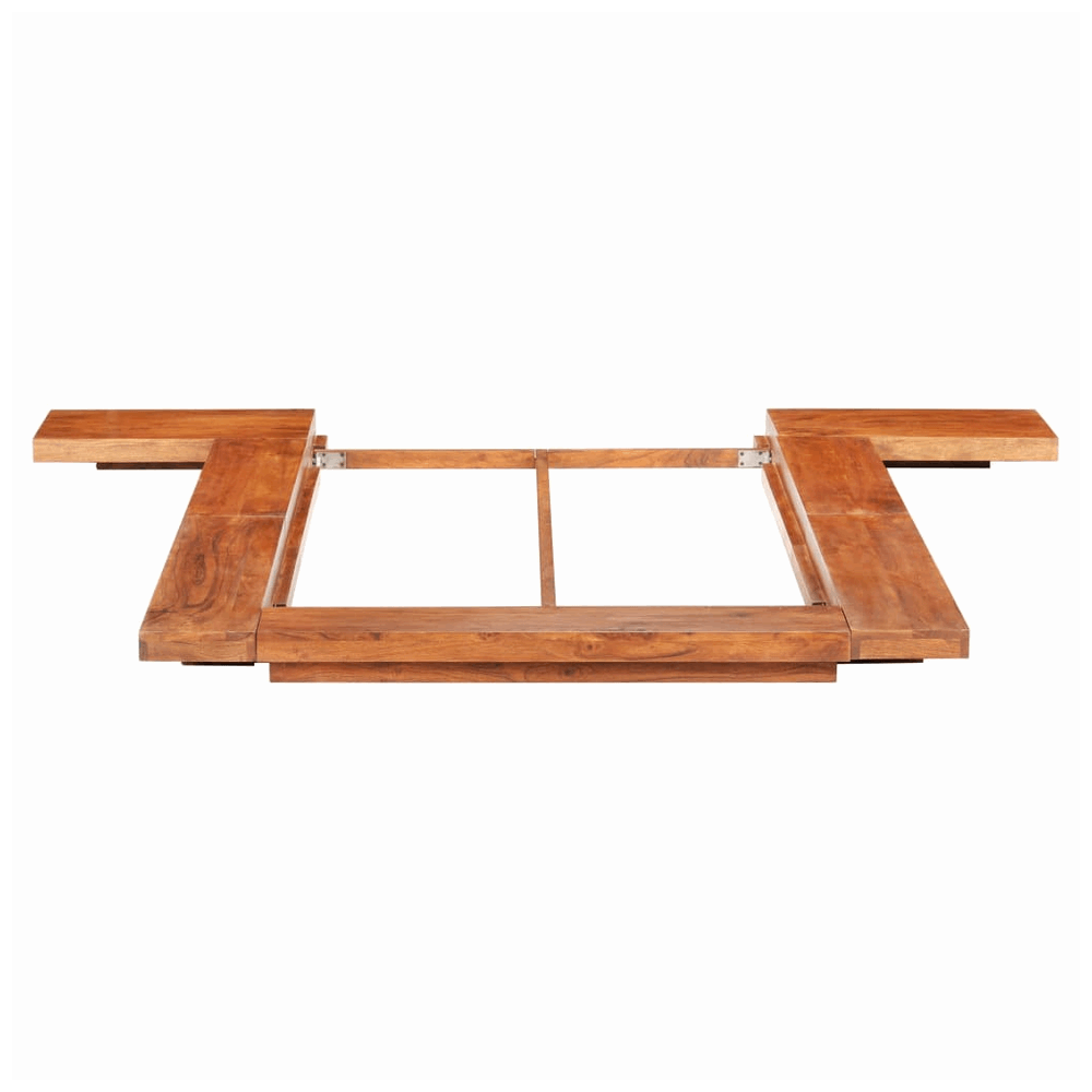 vidaXL Japanese Futon Bed Frame Solid Acacia Wood 100x200 cm vidaXL