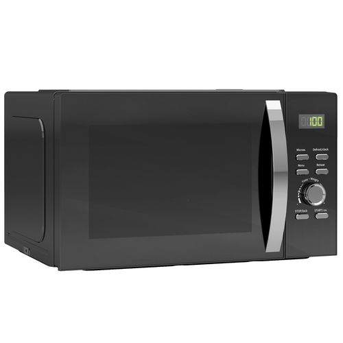 HOMCOM 23L 800W Microwave Oven with Digital Display, Auto Cook, Black HOMCOM