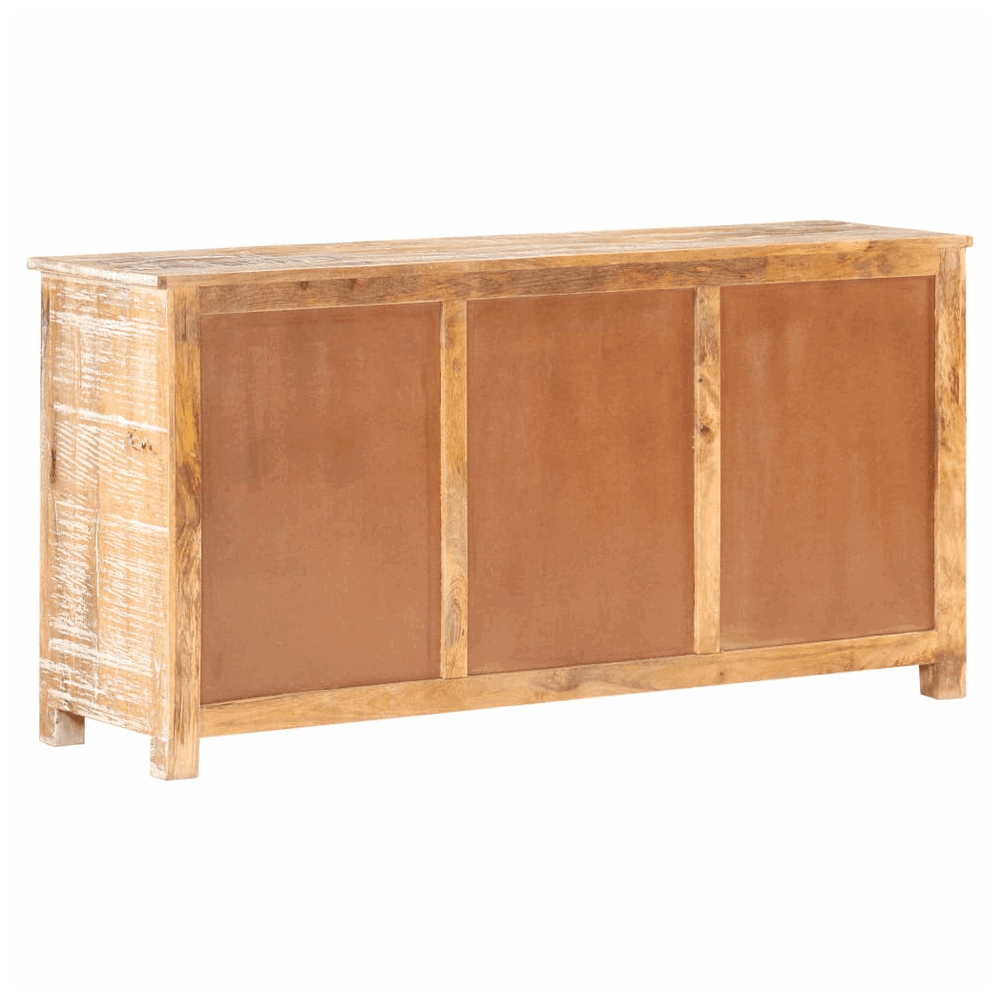 vidaXL Sideboard 151x40x75 cm Rough Acacia Wood vidaXL