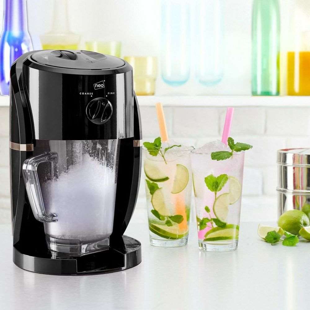 Neo Black and Copper Ice Crusher Slush Machine Neo