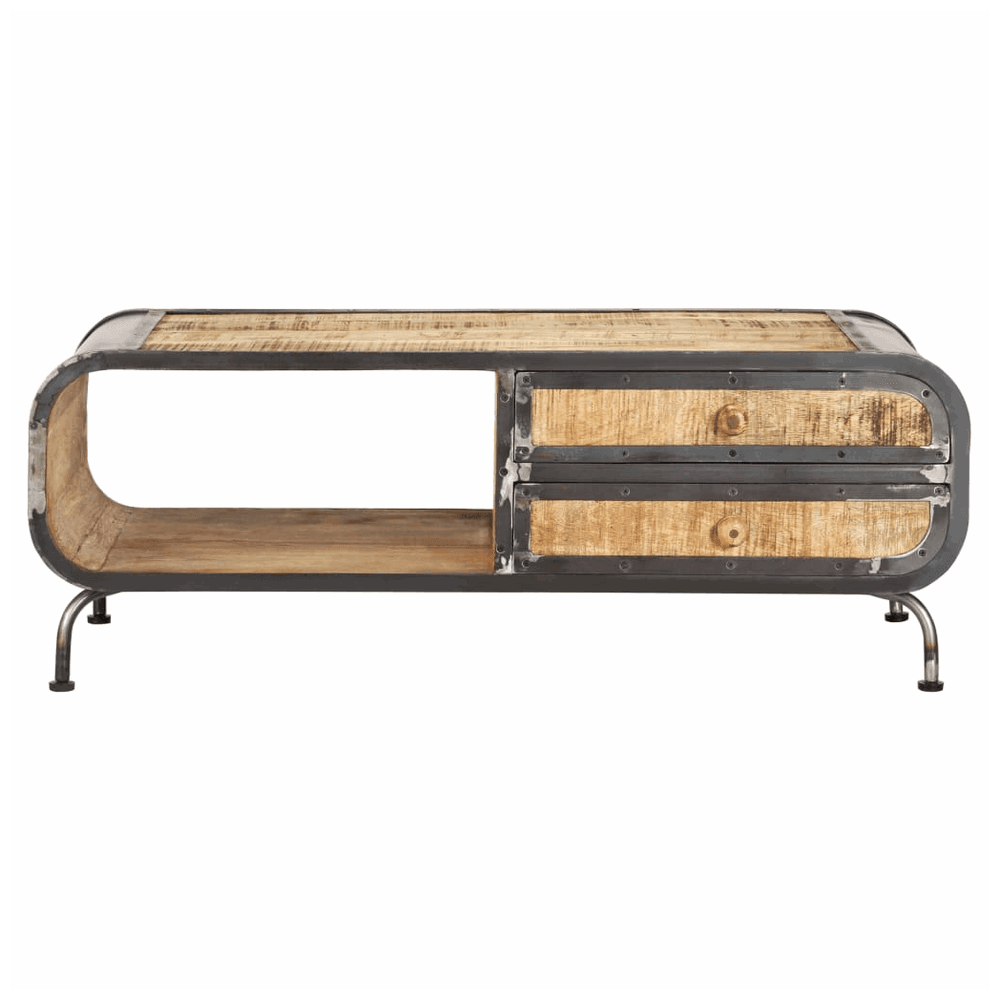 vidaXL Coffee Table 100x50x35 cm Solid Mango Wood vidaXL