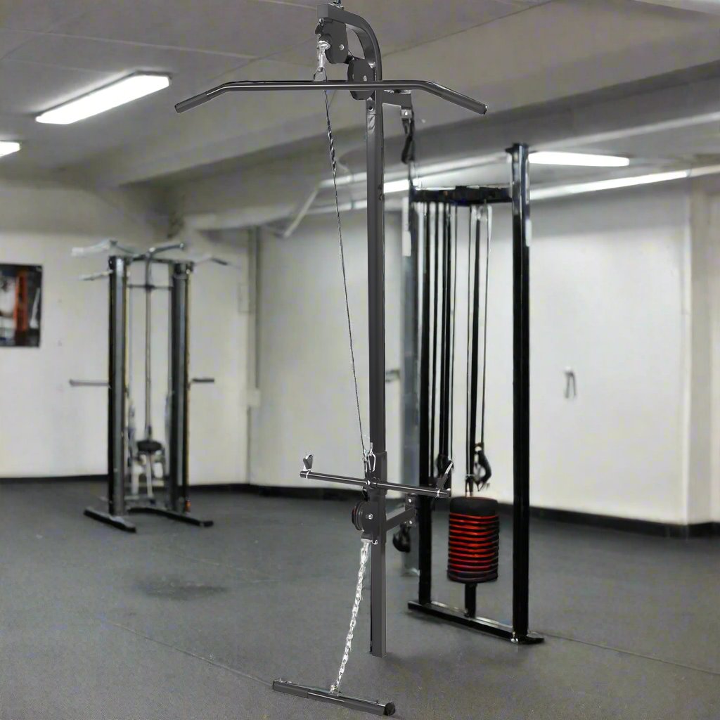 Wall-mounted Home Gym with 2 Pulleys vidaXL