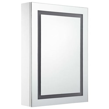 LED Bathroom Mirror Cabinet 50x13x70 cm vidaXL