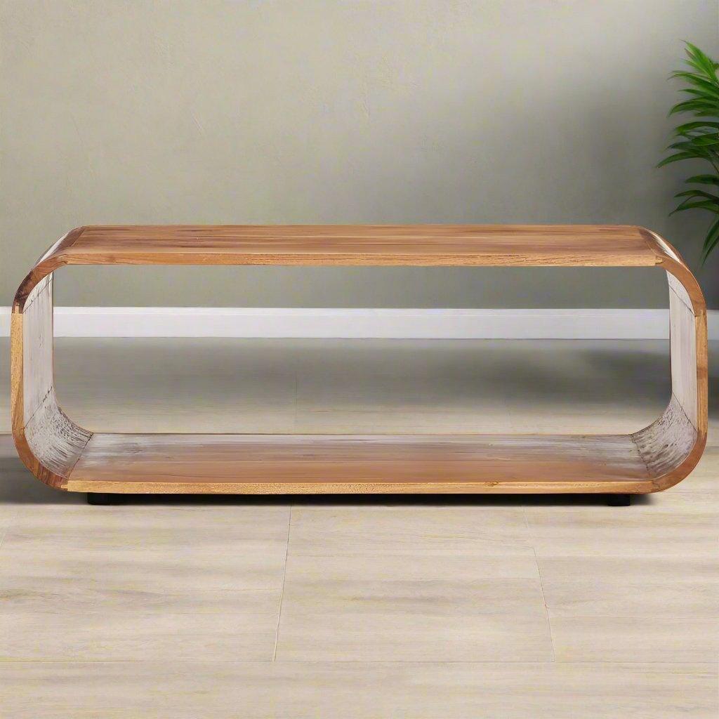 vidaXL Coffee Table 90x50x30 cm Solid Acacia Wood vidaXL