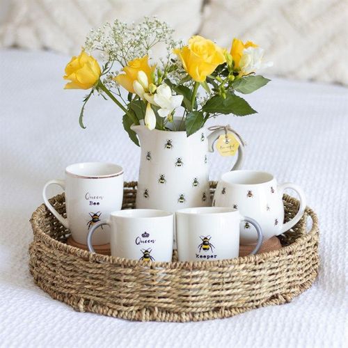 Bee Ceramic Flower Jug N/A