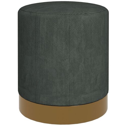 Round Ottoman, Upholstered Foot Stool N/A