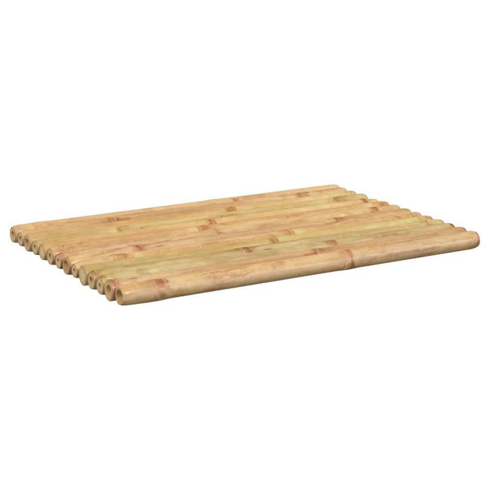 vidaXL Bath Mats 2 pcs 50x35 cm Bamboo vidaXL