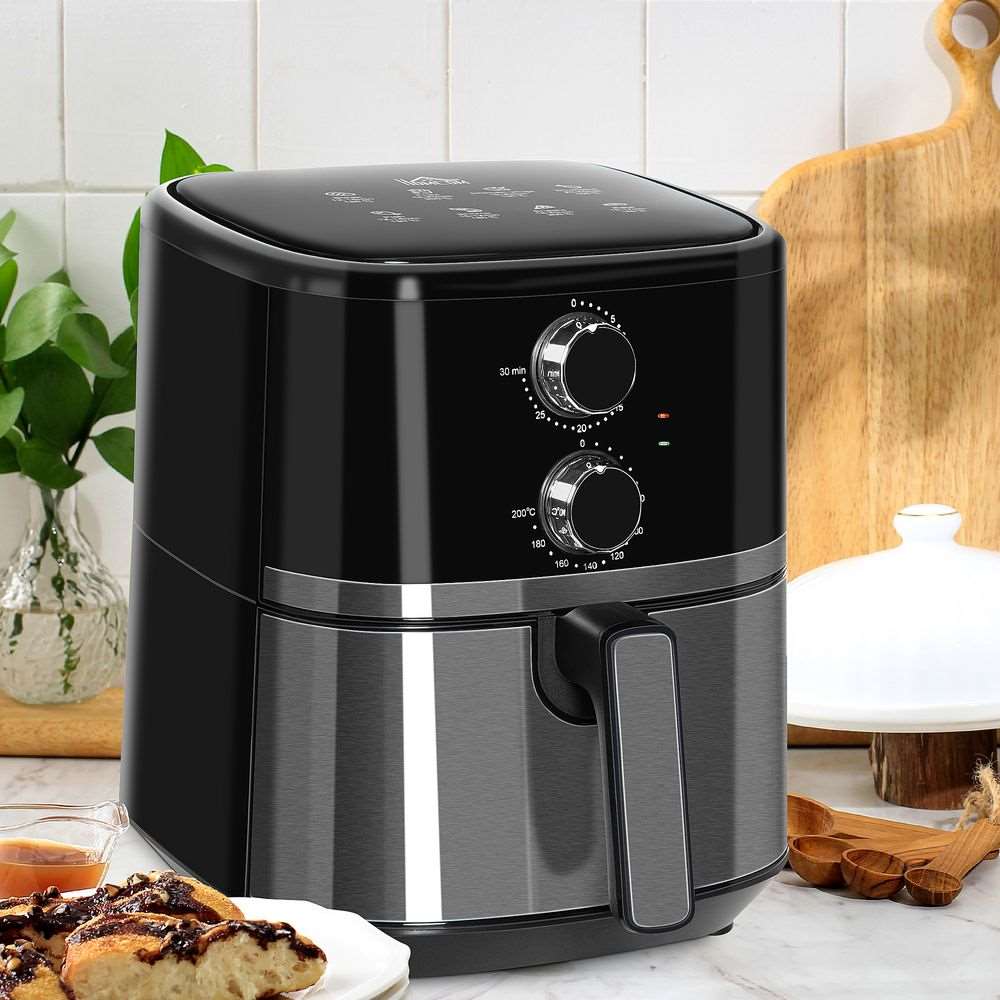 Air Fryer 1500W 4.5L Air Fryers Oven with Rapid Air Circulation Timer HOMCOM Unbranded