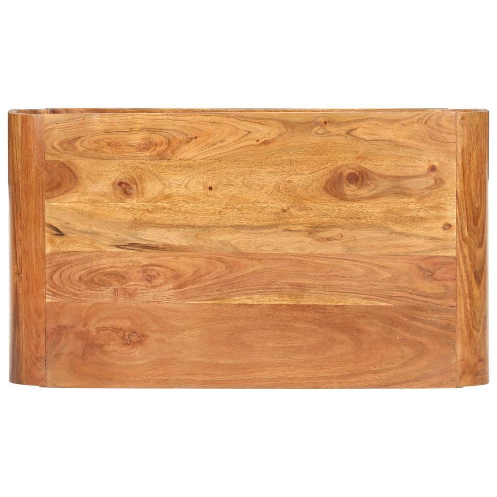 vidaXL Coffee Table 90x50x30 cm Solid Acacia Wood vidaXL