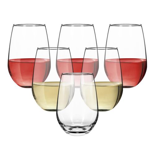 Vinsani Crescent HiBall Glasses 6pcs Vinsani