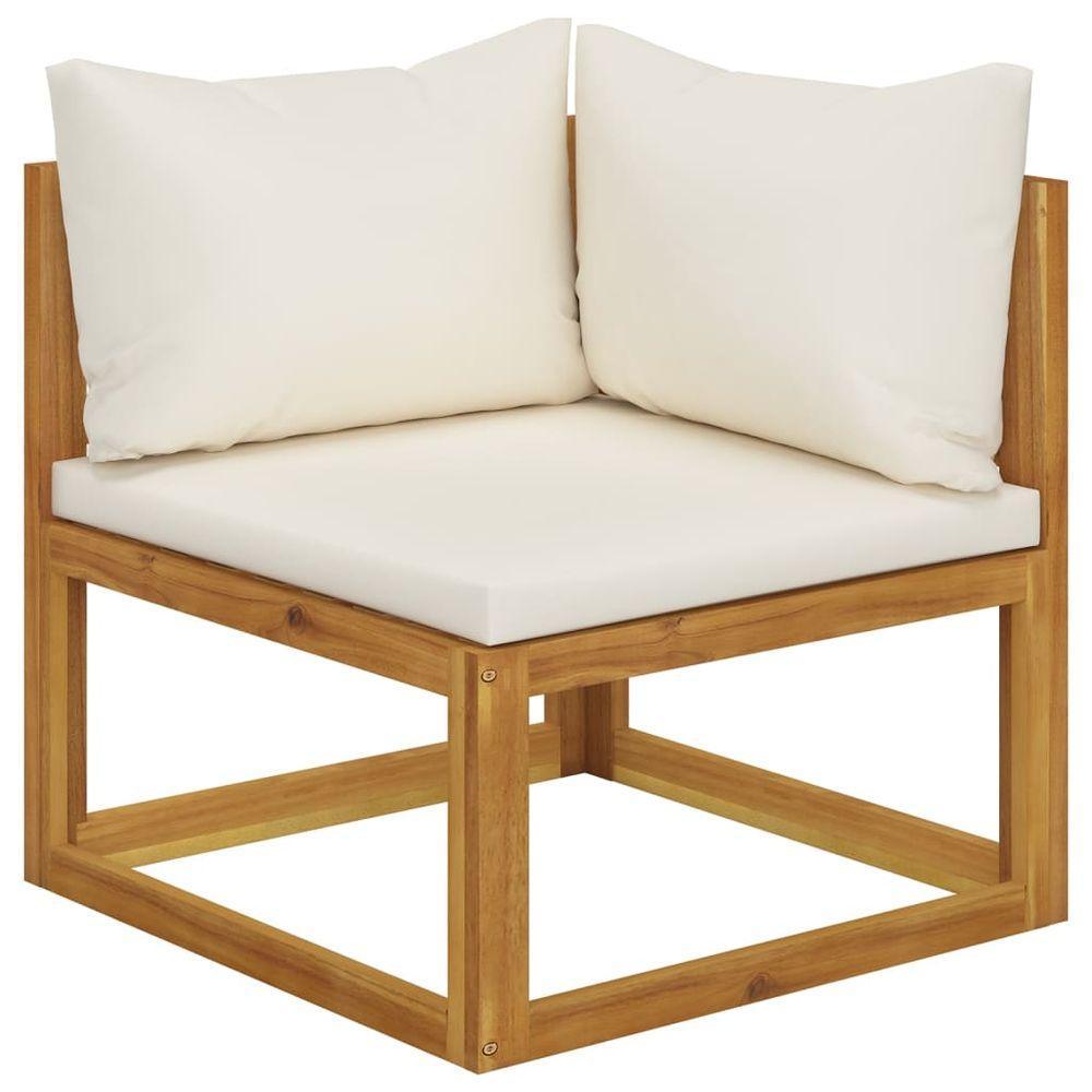 vidaXL 12 Piece Garden Lounge Set with Cushions Solid Wood Acacia (UK/IE/FI/NO only) vidaXL