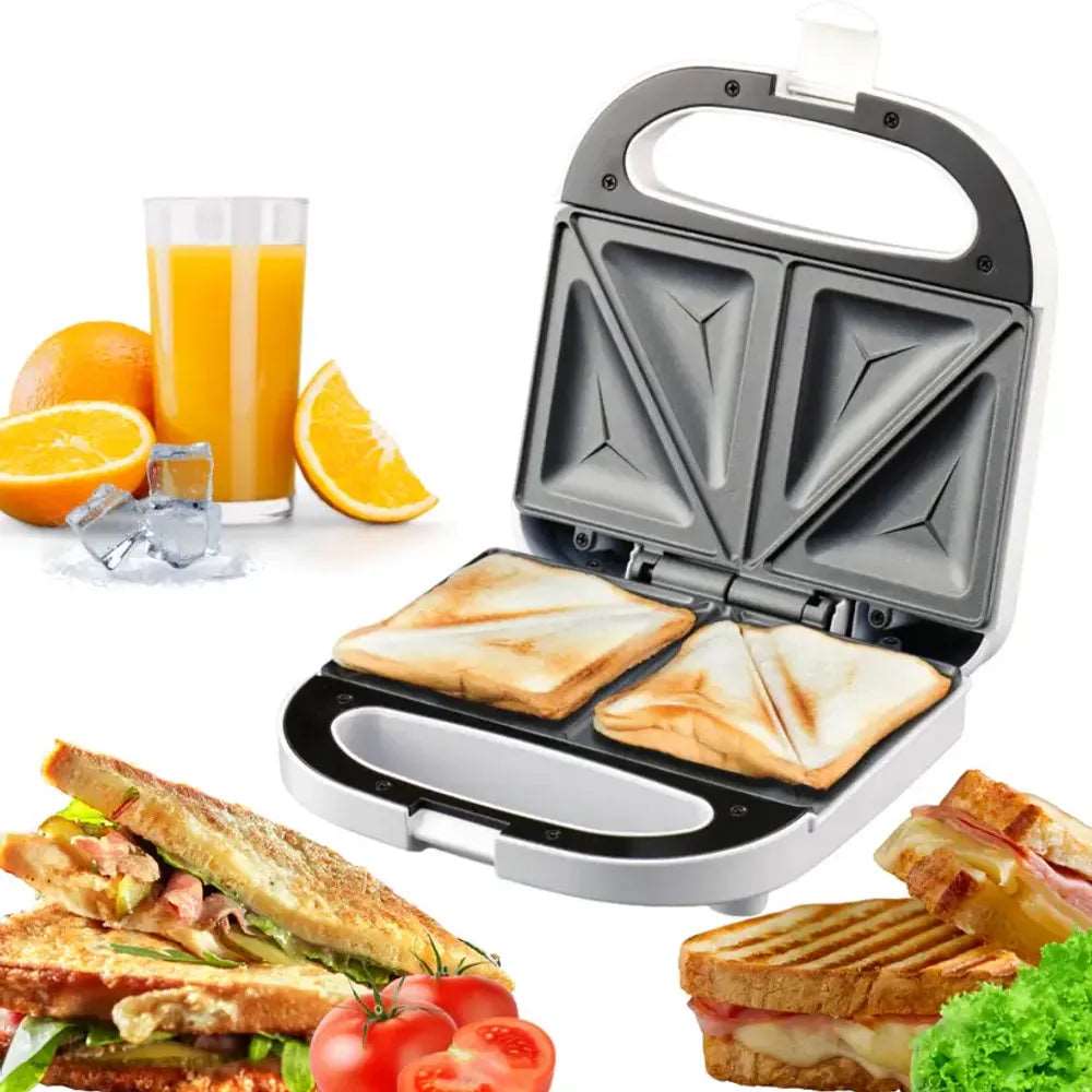 Domestic King 2 Slice White Sandwich Maker 750W- DK180100 DK