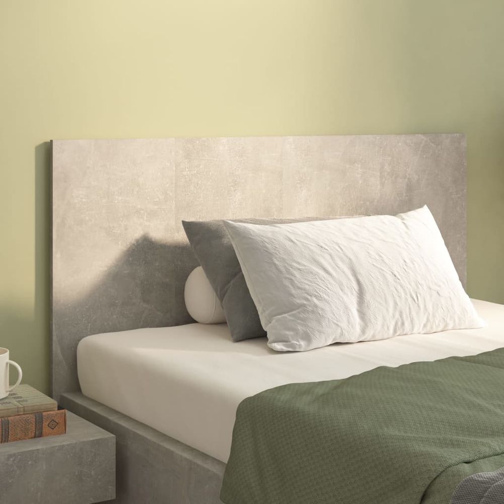 vidaXL Bed Headboard Smoked Oak 120x1.5x80 cm Engineered Wood vidaXL