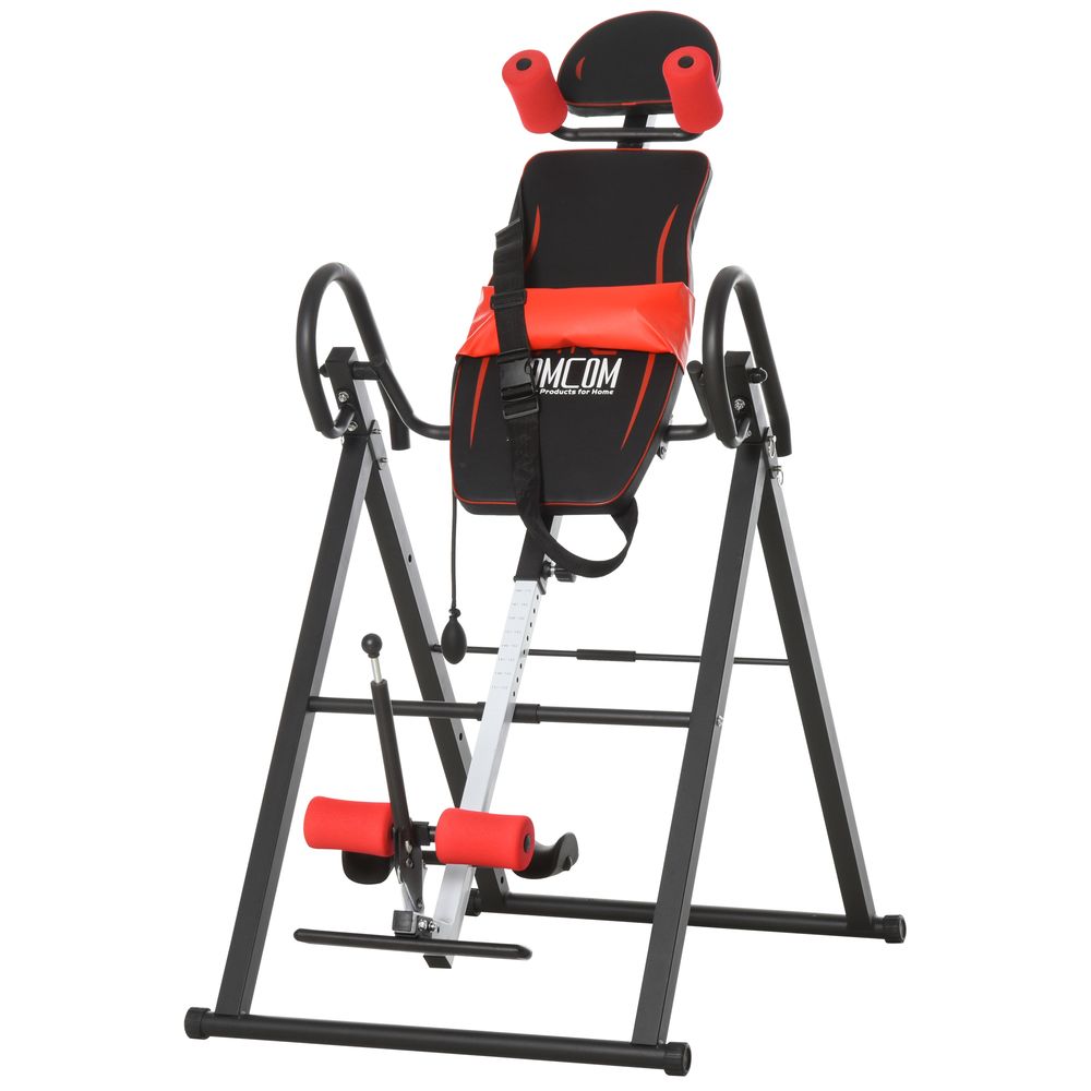 Adjustable Gravity Inversion Table w/ Safety Belt For Muscle Pain HOMCOM Unbranded