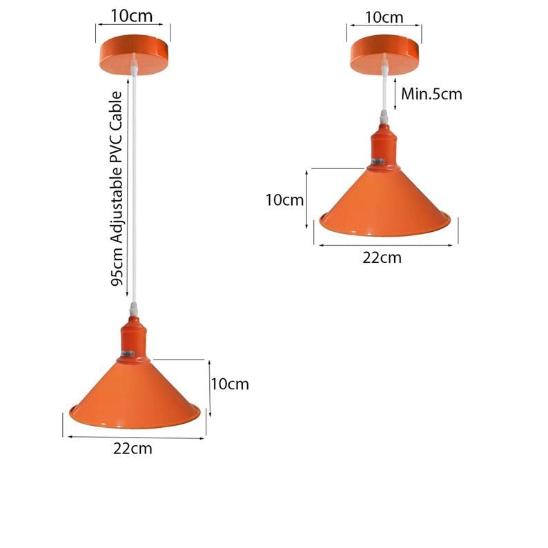 New Modern Vintage Industrial Retro Loft Metal Ceiling Lamp Shade Pendant Light Un-branded