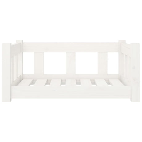Dog Bed 65.5x50.5x28 cm Solid Wood Pine VidaXL