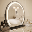 Hollywood vanity mirror with soft LED lighting and sleek design, perfect for elegant make-up applications