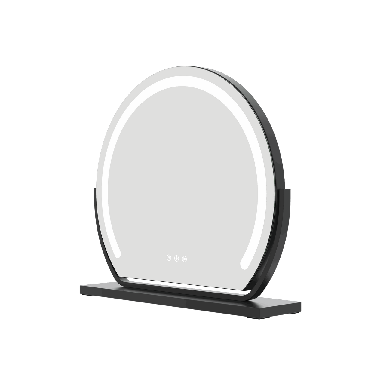 Hollywood Vanity Mirror with LED Lights and Modern Round Design for Makeup Application
