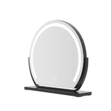 Hollywood Vanity Mirror with LED Lights and Modern Round Design for Makeup Application