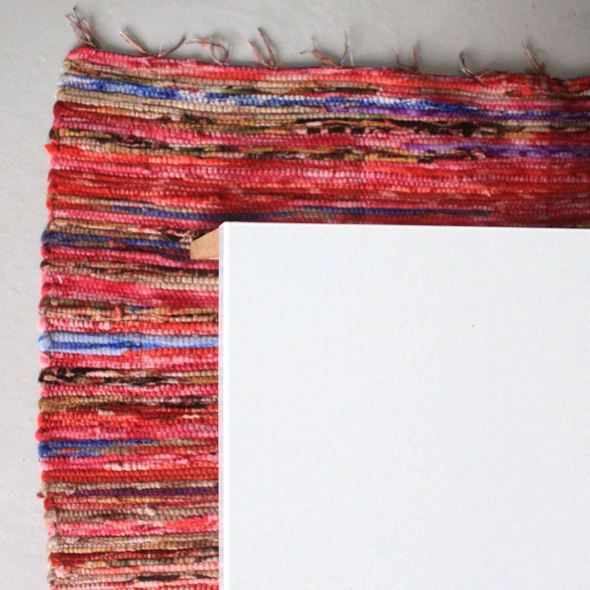 Ancient Wisdom UK Velvet Rug - Stylish Indian Rag Rug AW Dropship UK