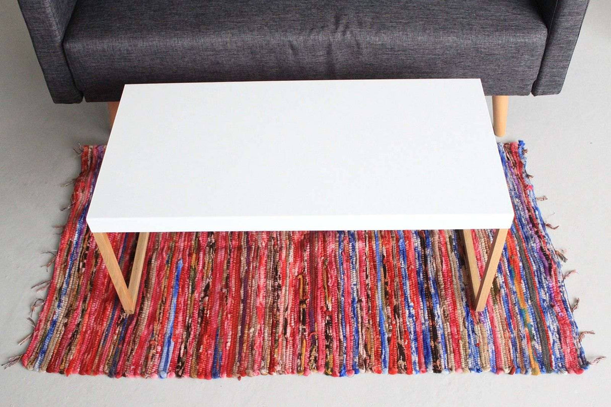 Ancient Wisdom UK Velvet Rug - Stylish Indian Rag Rug AW Dropship UK