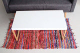 Ancient Wisdom UK Velvet Rug - Stylish Indian Rag Rug AW Dropship UK