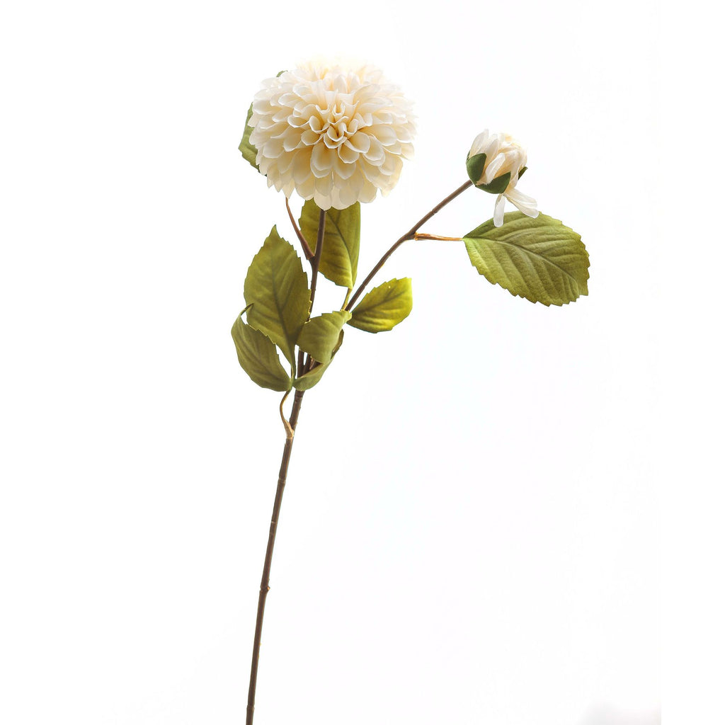 Shades 4 Seasons Cream Dahlia Stem Artificial Flower Shades 4 Seasons
