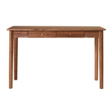 Fishe and Lilly Wooden Desk and Dressing Table with Three Drawers and Elegant Design