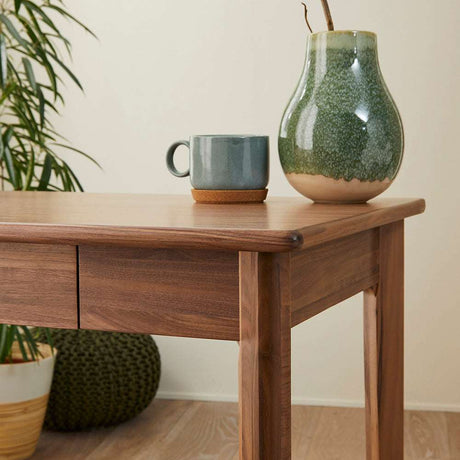 Fishe and Lilly Wooden Desk and Dressing Table with two drawers and stylish decor