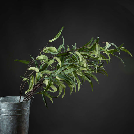 Shades 4 Seasons Artificial Eucalyptus Spray Stem GREEN PLASTIC Shades 4 Seasons